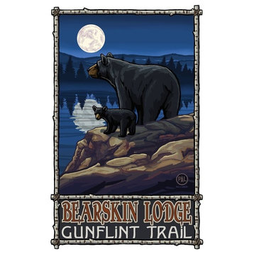 Paul A. Lanquist Bearskin Lodge Gunflint Trail Minnesota Art Print, 12"x18"