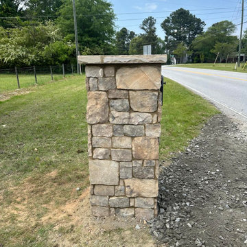 Stone Mailbox