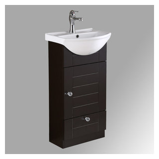 Fresca Messina 16 White Pedestal Sink W Medicine Cabinet - Modern Bathroom Vanity