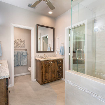 A Master Bathroom Stuck in ’92 Gets a 2017 Refresh