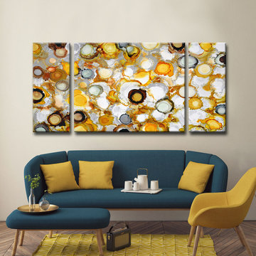 Ready2HangArt Yellow Living Room