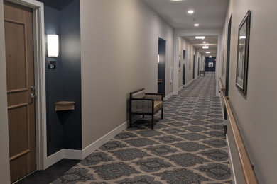 Example of a hallway design in Milwaukee