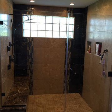 Master bath remodel