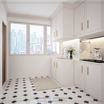 Luxurious 3-Room HDB Renovation @ Tanjong Pagar Plaza