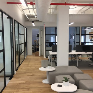 Clean and beautiful office space.