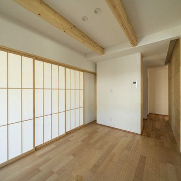 出羽三山の風景を日常に取込む家
