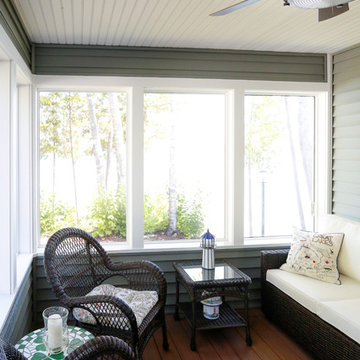 Sunrise Cottage Sunroom Overlooking Suttons Bay