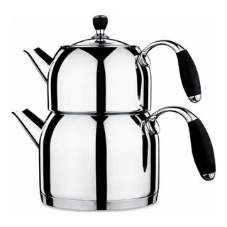 SMEG Silver & White Electric Kettle By ROXANA FRONTINI Series