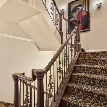 Old World Manor Stairwell