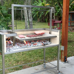 Freestanding Argentine Barbecue Grills - Outdoor Grills