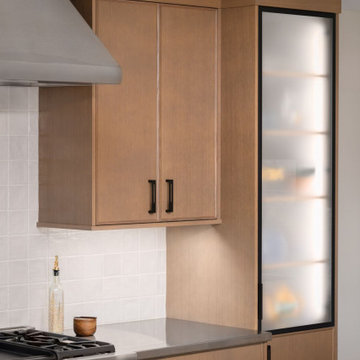 Warm Modern Gathering Kitchen