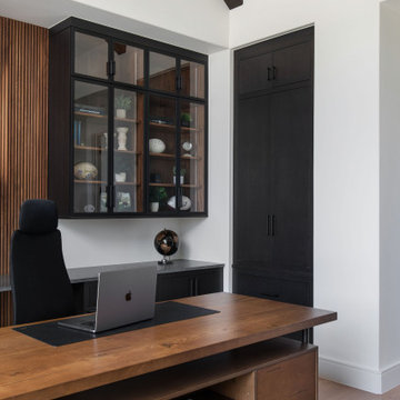 Modern Lake House Office