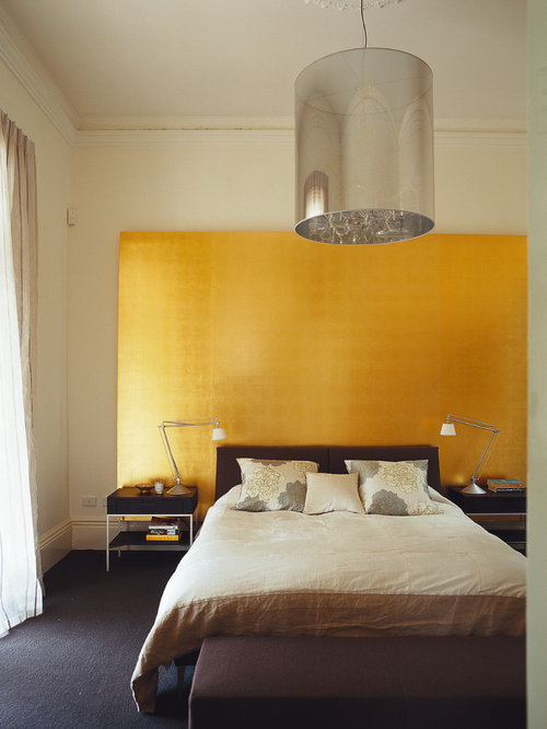 Gold  Accent Wall  Houzz