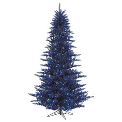 Contemporary Christmas Trees 3'x25" Navy Blue Fir DuraL 100BL 234T