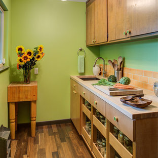 75 Beautiful Mid-Century Modern Kitchen Pantry Pictures & Ideas | Houzz