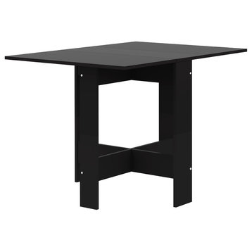 Papillon Foldable Table, Black