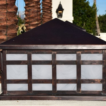 Arizona Grand Resort - Pier Base Column Mount Lantern #1