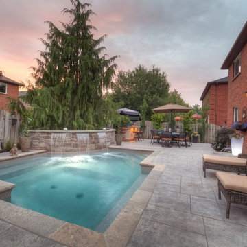 Clever Design in a Small Backyard