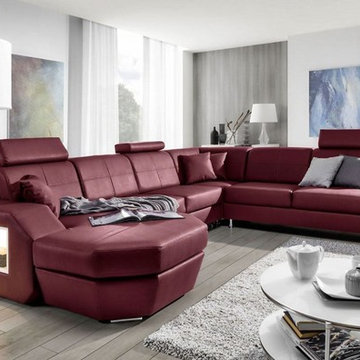 European modern sleeper sectional sofa FORTA