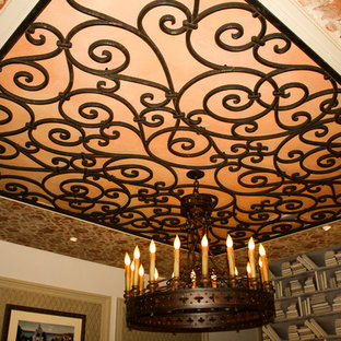 Tableaux Faux Iron Houzz Inspiration For A Midcentury Modern Home Office Remodel In Austin Save Photo Tableaux Faux Iron Ceiling Lications