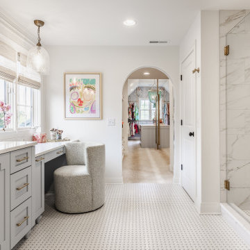 Primary Suite and Attic Space Glam