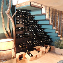 Wine cooler and displays