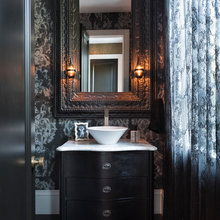 powder room wallpaper