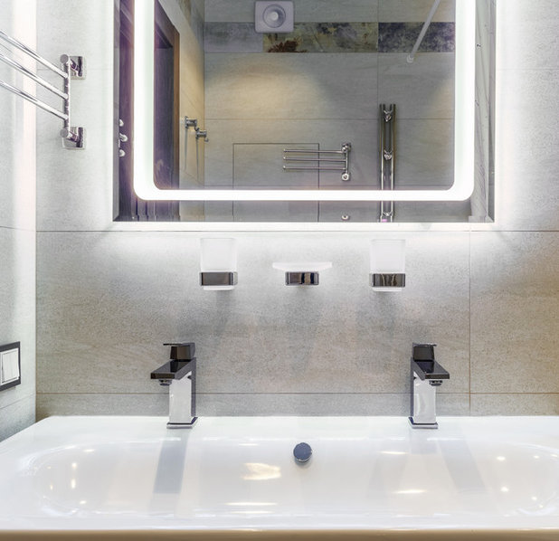 Современный Ванная комната by Дизайн-студия "Инстильер"
