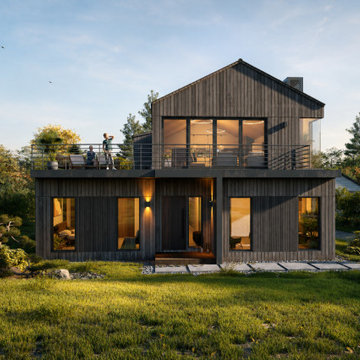 Montauk House — Exterior Visualization 02 — AI Final