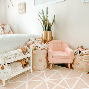 Sweet Boho Chic Toddler Room