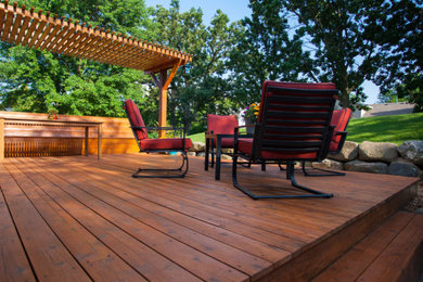 Example of a deck design in Portland