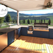 Outdoor Kitchen Islands and Cabinetry by CasaBellaOutdoor.com