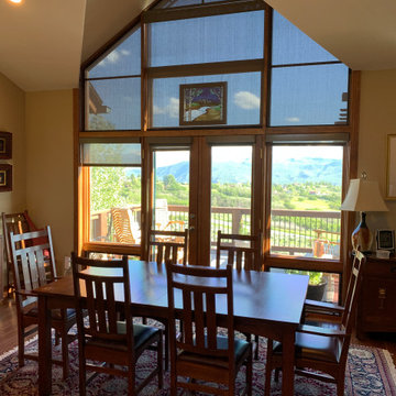 Speciality Shape Solar Roller Shades in Carbondale, Colorado