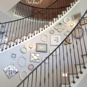 Utah Valley Parade of Homes Spiral Staircase