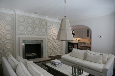 Family room - contemporary family room idea in Atlanta