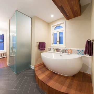 Elegant Restoration and Update - Master Bath