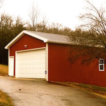 Metal Pole Barn Garage Clarksville, TN