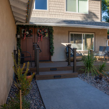 Modern Xeriscape & Hardscape Remodel