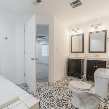 Orland Park Basement with Bathrooms