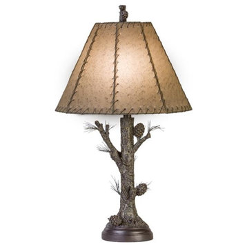 Vintage Direct  31 in. Pinecone Table Lamp