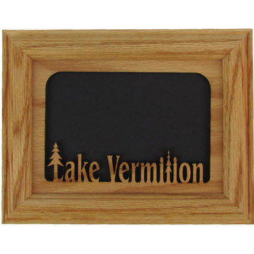 Lake Vermilion Oak Picture Frame and Oak Matte, 5"x7"