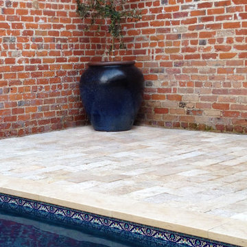Swimming pool tiles and liners