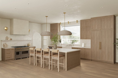 Inspiration for a contemporary kitchen remodel in San Francisco