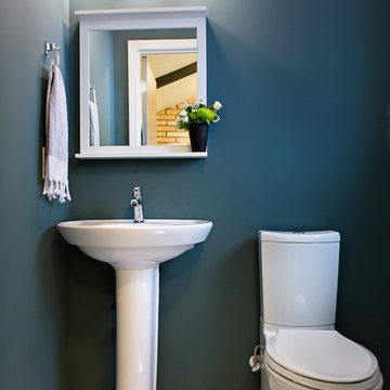 Mid-Century Modern Remodel | Powder Bath