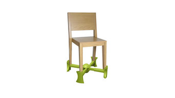 Kaboost Portable Chair Booster, Green