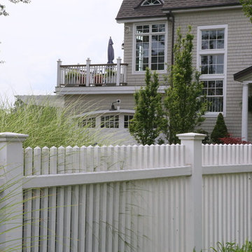 Waterfront House | Wood Fencing Project | Connecticut