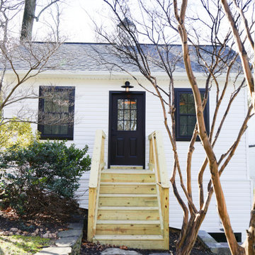 Alexandria, VA:  Detached Car Garage with a Second Floor Workout Room