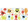 Monsters Glow in the Dark Wall Art Decal Kit