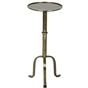 Tini Side Table - Antique Brass