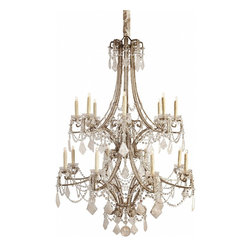 Bardot Two-Tiered Chandelier - Chandeliers